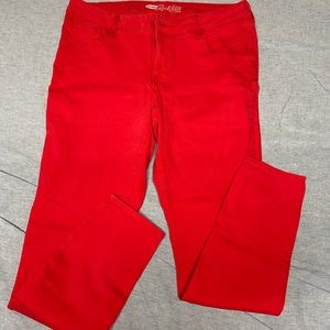 Old Navy Red jeans